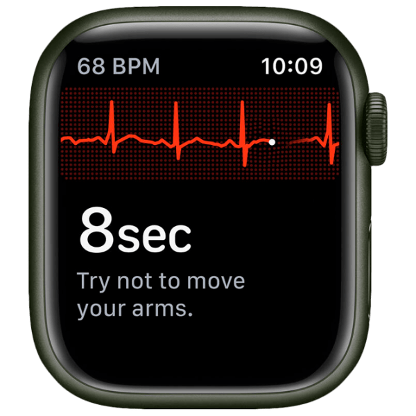 Ceas inteligent Apple Watch Series 7 (MKN03WB/ A) Green, Clover Sport | 41 mm | Aluminiu/ Fluoroelastomer
| MKN03WB/ A photo 3