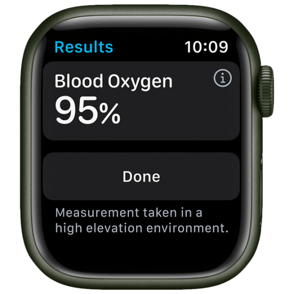 Ceas inteligent Apple Watch Series 7 (MKN03WB/ A) Green, Clover Sport | 41 mm | Aluminiu/ Fluoroelastomer
| MKN03WB/ A photo 4