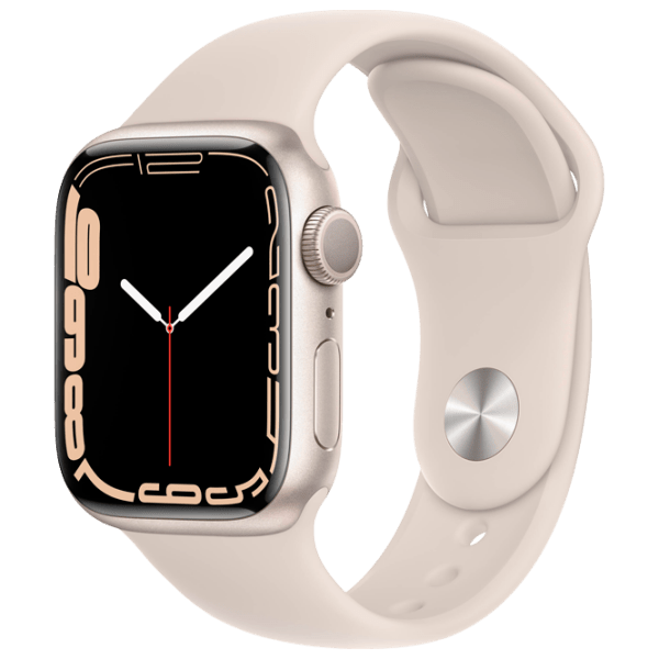 Ceas inteligent Apple Watch Series 7 (MKMY3WB/ A) Starlight Khaki, Starlight Sport | 41 mm | Aluminiu/ Fluoroelastomer
| MKMY3WB/ A photo 1
