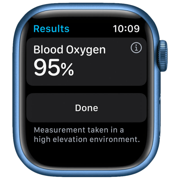 Умные часы Apple Watch Series 7 (MKN13WB/ A) Синий, Abyss Blue Sport | 41 мм | Алюминий/ Фторэластомер
| MKN13WB/ A photo 3