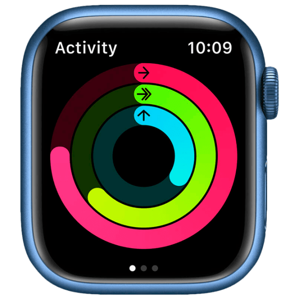 Умные часы Apple Watch Series 7 (MKN13WB/ A) Синий, Abyss Blue Sport | 41 мм | Алюминий/ Фторэластомер
| MKN13WB/ A photo 8
