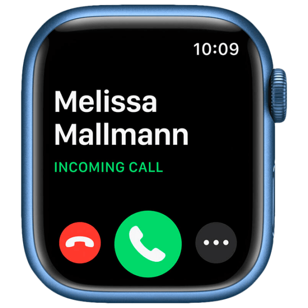 Умные часы Apple Watch Series 7 (MKN13WB/ A) Синий, Abyss Blue Sport | 41 мм | Алюминий/ Фторэластомер
| MKN13WB/ A photo 10