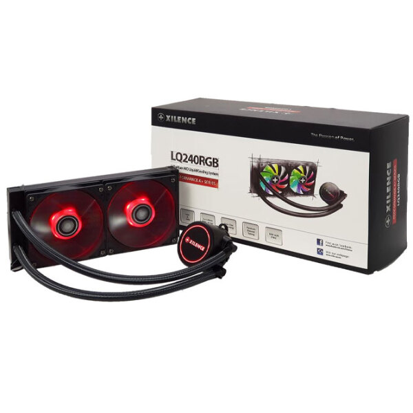 Вентилятор для корпуса Xilence LQ240 RGB Черный  photo 5