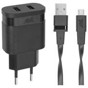 Încărcător de rețea RivaCase PS4123 () Black 3.4 A / Black