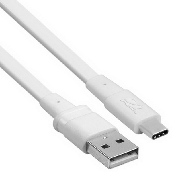 Cablu pentru telefon RivaCase PS6002 USB Type-A/ USB Type-C White  photo 2