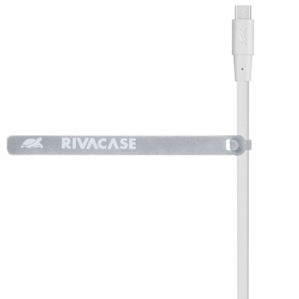 Cablu pentru telefon RivaCase PS6002 USB Type-A/ USB Type-C White  photo 3