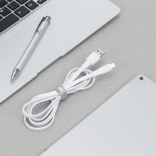 Cablu pentru telefon RivaCase PS6002 USB Type-A/ USB Type-C White  photo 5