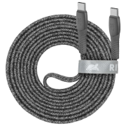 Кабель для телефона RivaCase PS6105 USB Type-C/ USB Type-C Серый 