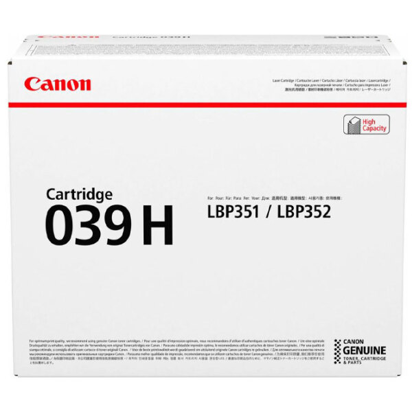 Cartuş Laser Canon CRG-039 H   photo 2