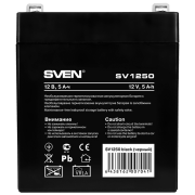 Аккумуляторная батарея для ИБП Sven SV1250 12 В 5 Ач Черный 