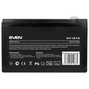 Acumulator pentru UPS Sven SV1272 12 V 7.2 Ah Black 