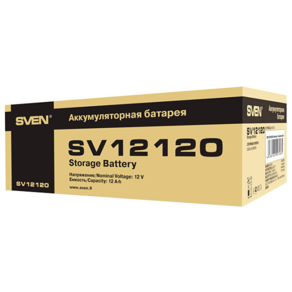 Acumulator pentru UPS Sven SV12120 12 V 12 Ah Black  photo 4