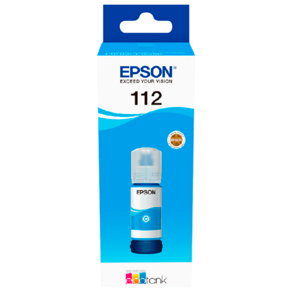 Cerneală pentru imprimantă EPSON 112 Cyan  photo 1