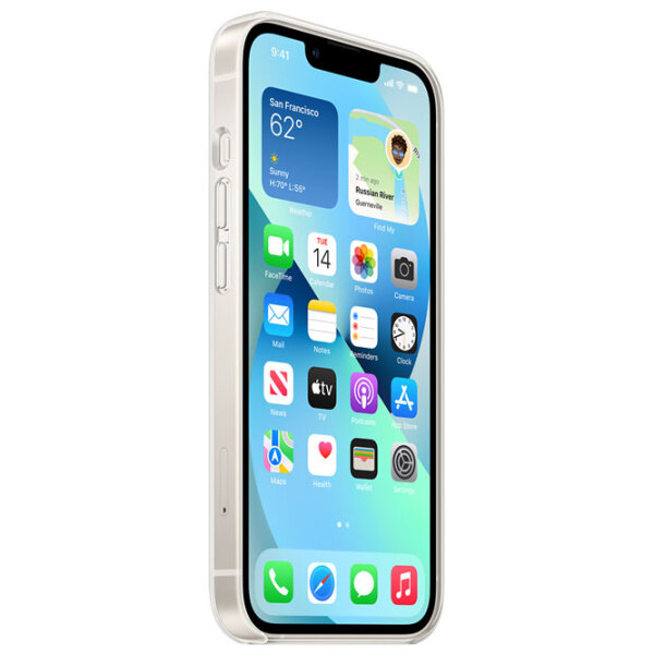 Husă pentru smartphone Apple iPhone 13 (MM2X3ZM/ A) Transparent Apple, PP, Back photo 3