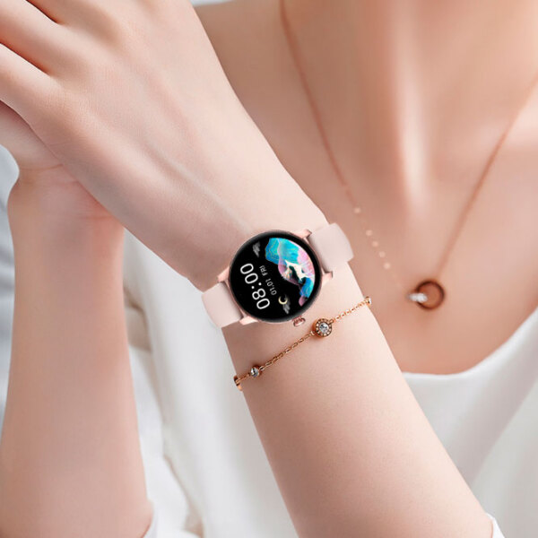 Ceas inteligent Kieslect L11 Lady Pink 1.09" | 40mm | Metal/ Silicon
| photo 6
