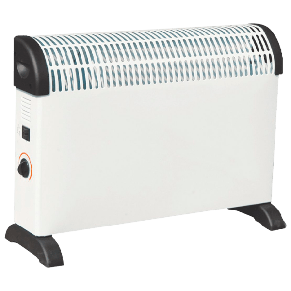 Convector HAUSBERG HB-8201 White , 2000 W, Mecanic, Pe podea photo 1