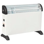 Convector HAUSBERG HB-8201 White , 2000 W, Mecanic, Pe podea