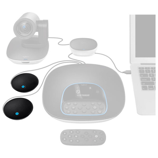 Microfon Logitech Expansion Black  photo 2