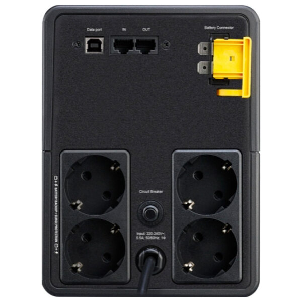 UPS APC BX1200MI-GR (650/ 1200VA) Black  photo 4