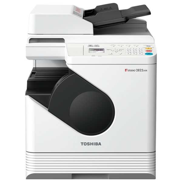 МФУ Toshiba e-Studio 2822AM Белый Лазерный, Монохромный, 2400 x 600 dpi photo 2