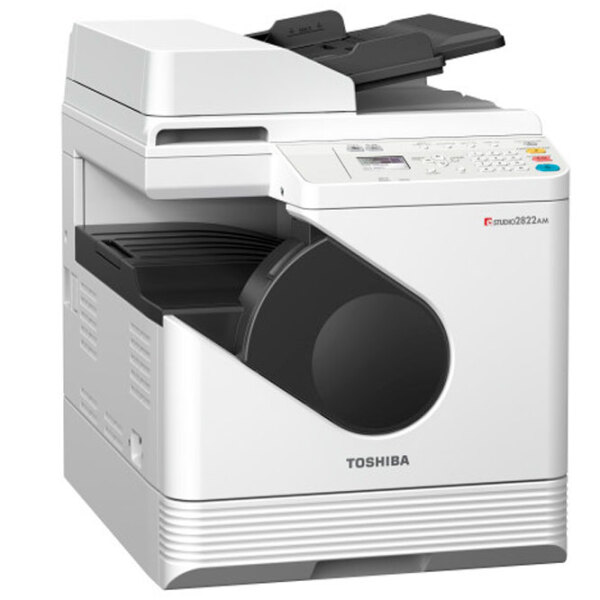 МФУ Toshiba e-Studio 2822AM Белый Лазерный, Монохромный, 2400 x 600 dpi photo 3
