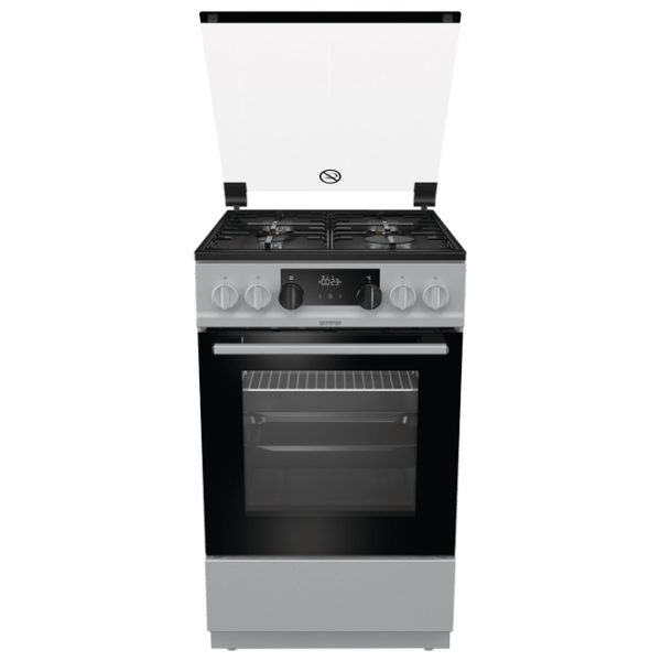 Плита Gorenje MEKS512S Серебристый Тип плиты: Газовая, 70 л, Тип духовки: Электрическая photo 1