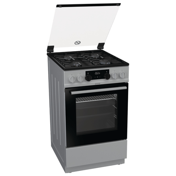 Плита Gorenje MEKS512S Серебристый Тип плиты: Газовая, 70 л, Тип духовки: Электрическая photo 2