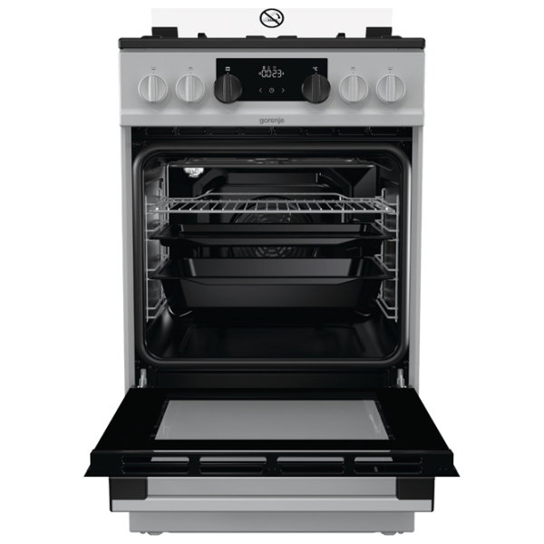 Плита Gorenje MEKS512S Серебристый Тип плиты: Газовая, 70 л, Тип духовки: Электрическая photo 4