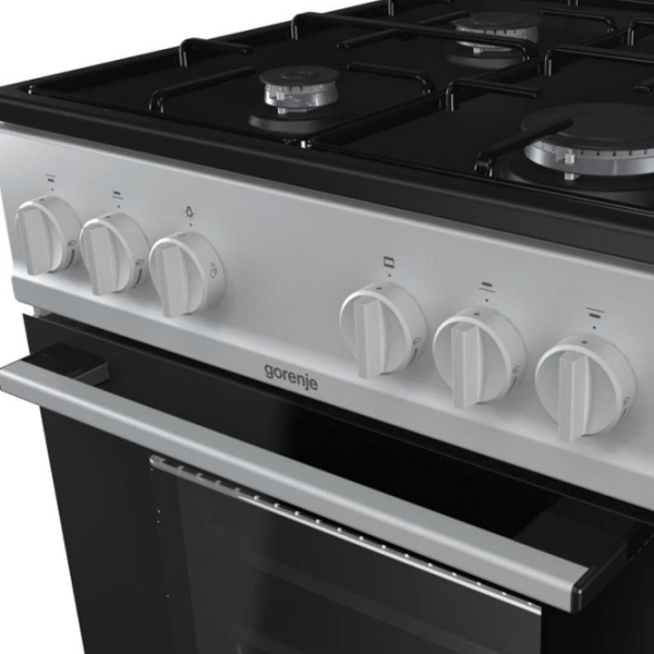 Aragaz Gorenje G5111SJ Silver Tipul plitei: Pe gaz, 70 l, Tipul cuptorului: Pe gaz photo 5