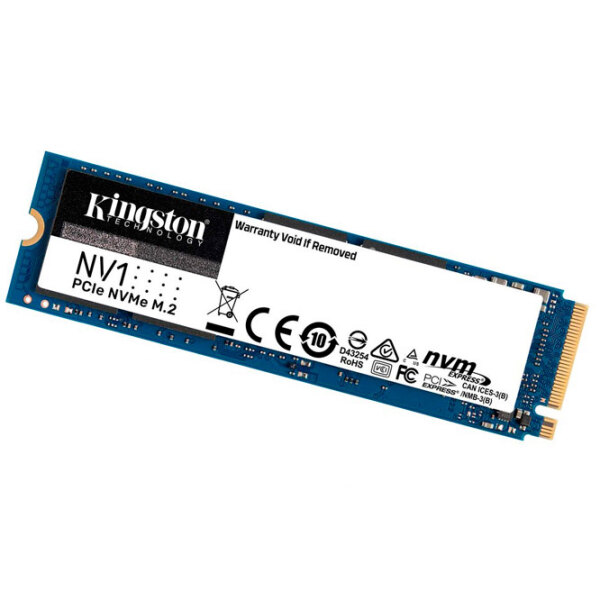 SSD Kingston NV1 M.2 250 ГБ Скорость чтения: 2100 MБ/ с,
Скорость записи: 1700 MБ/ с photo 3