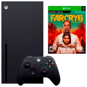 Consolă pentru jocuri Microsoft Xbox Series X + Far Cry 6 Black SSD 1 TB, RAM 16 GB