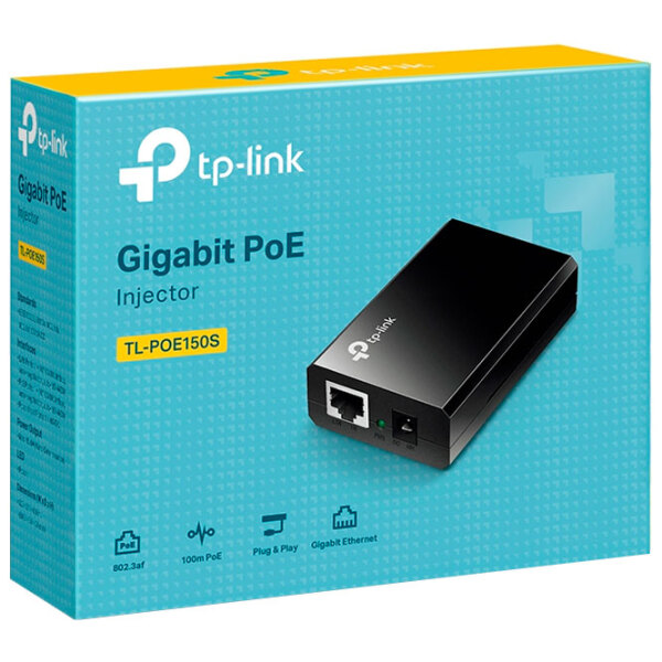 PoE adaptor TP-Link TL-PoE150S Black  photo 3