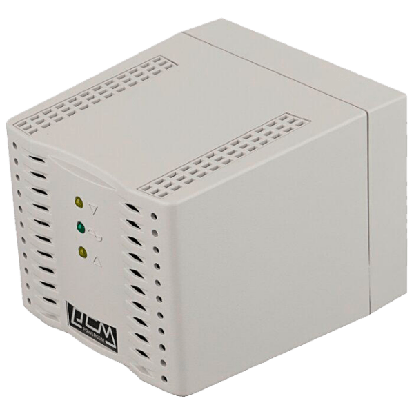 Стабилизатор напряжения PowerCom TCA-2000 (1000/ 2000) Белый  photo 1