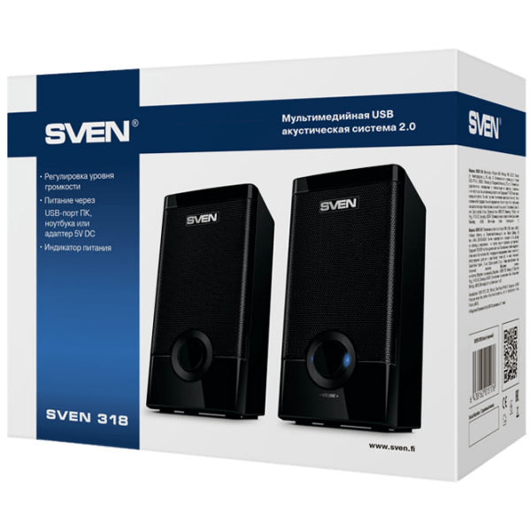 Аудиосистема Sven 318 Черный  photo 4