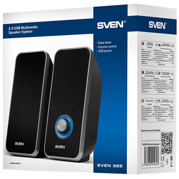 Sistem audio Sven 325 Black  photo 4
