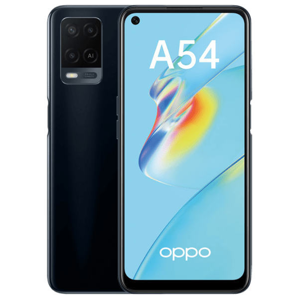 Oppo A54 64 ГБ Черный 6.51" | 13 Мп | 4 ГБ | Dual SIM photo 1