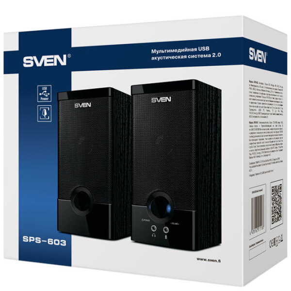 Sistem audio Sven SPS-603 Black  photo 5