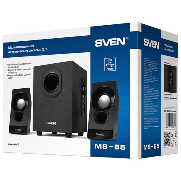 Sistem audio Sven MS-85 Black  photo 4