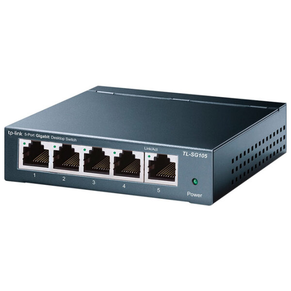 Switch TP-Link TL-SG105 Blue  photo 2