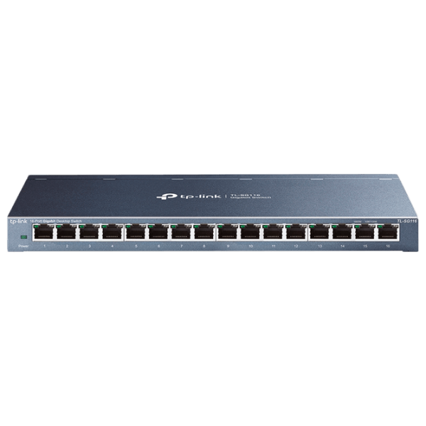 Switch TP-Link TL-SG116E Black 32 Gbit/ s photo 1