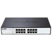 Switch D-Link DES-1100-16 Black 3.2 Gbit/ s