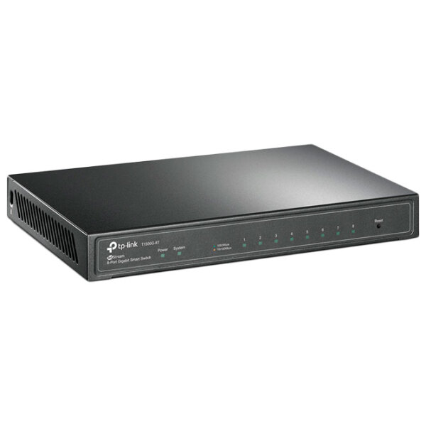 Switch TP-Link T1500G-8T Black 16 Gbit/ s photo 2