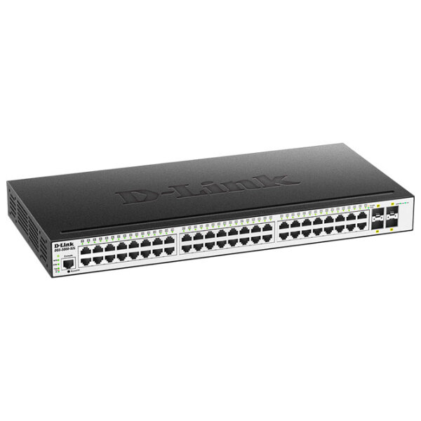 Switch D-Link DGS-3000-52L/ B1A Black 104 Gbit/ s photo 2