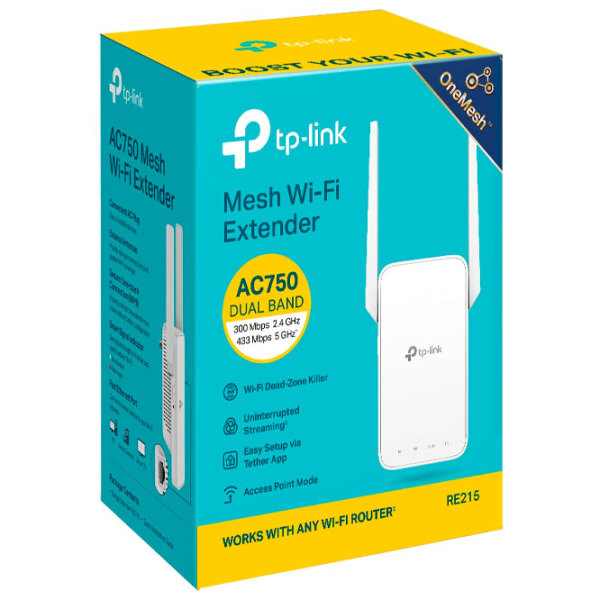 Amplificator de semnal TP-Link RE215 (1 buc.) White  photo 4