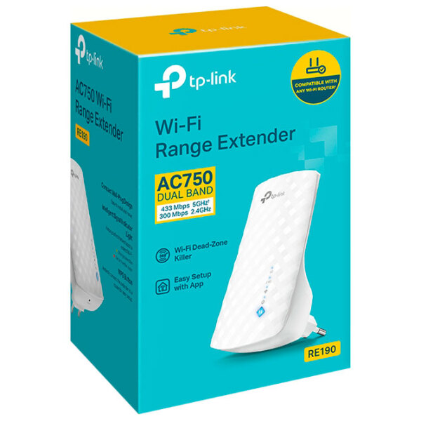 Access Point TP-Link RE190 (1 buc.) White  photo 4