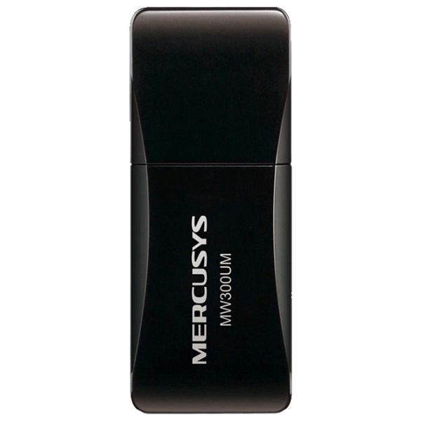 Сетевой адаптер Mercusys MW300UM Черный  photo 1