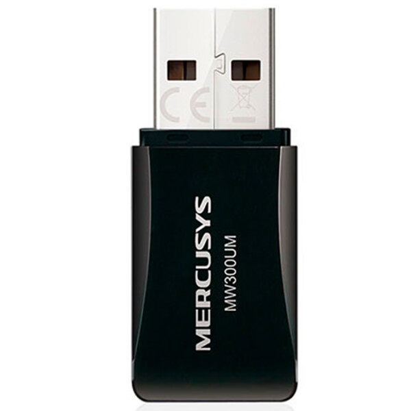 Сетевой адаптер Mercusys MW300UM Черный  photo 2
