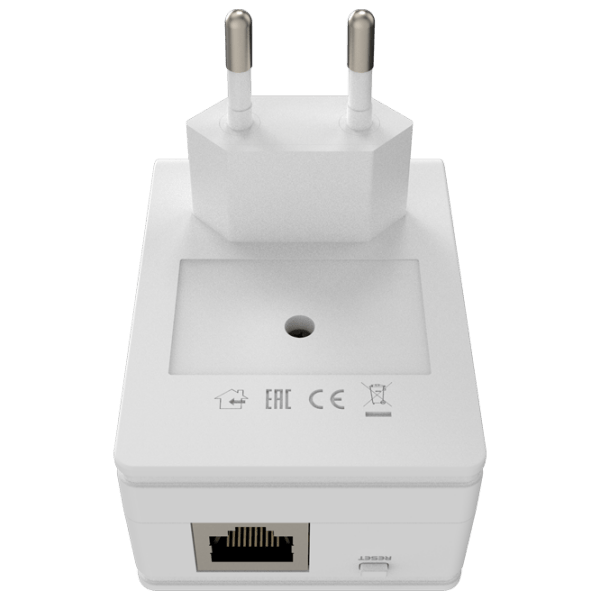 Powerline Mikrotik PWR-LINE AP (1 buc.) White  photo 2