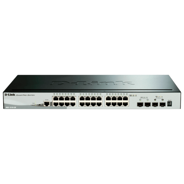 Switch D-Link DGS-1510-28P/ A1A Черный 92 Гбит/ с photo 1