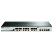 Switch D-Link DGS-1510-28P/ A1A Черный 92 Гбит/ с